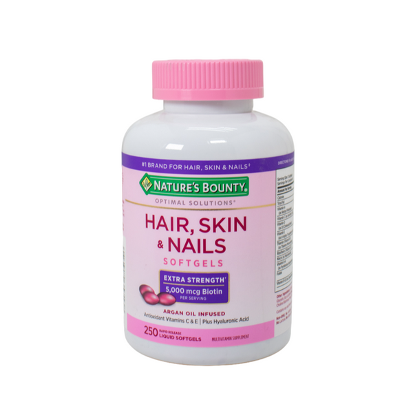 Nature's Bounty Hair, Skin & Nails – 250 cápsulas