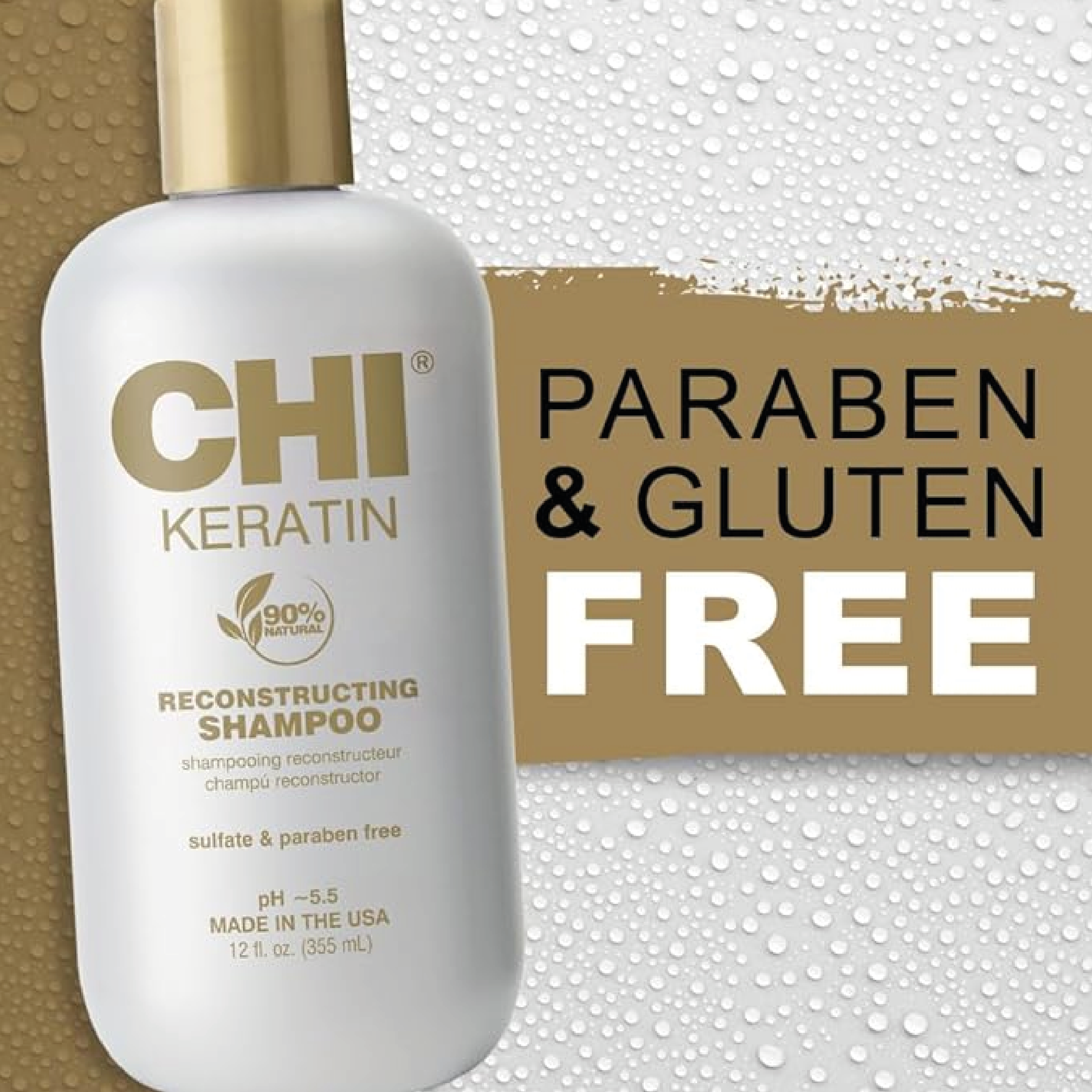 Shampoo CHI Keratin – 946 ml